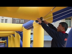 最初にBouncia著製造されたZiplineを浮かべる世界。あなたの公園のための試みを好むか。