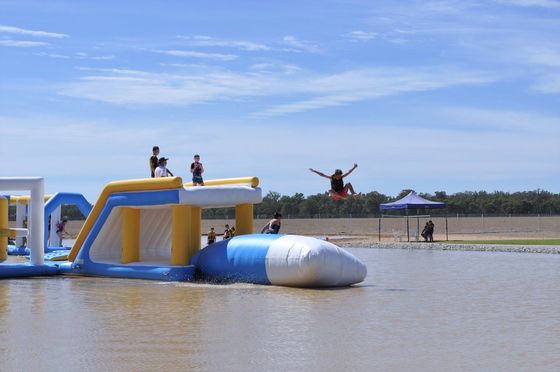 Anti UV Inflatable Aqua Park Equipment