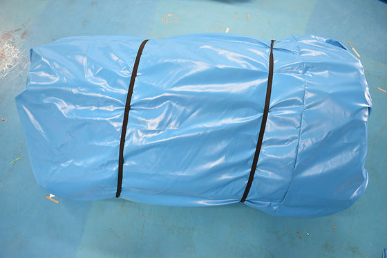 Customized 0.9mm PVC Tarpaulin Inflatable Water Slide For Commercial Use