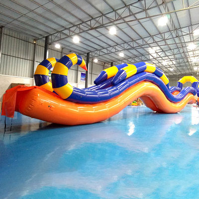 Giant Inflatable Water Slide With Durable 0.9 mm PVC Tarpaulin