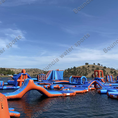 Bouncia湖のための浮遊水公園